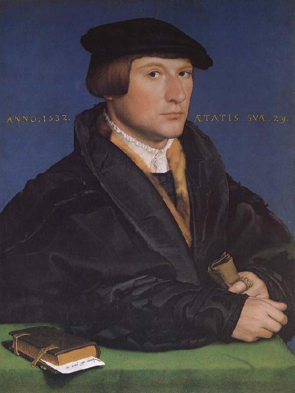 Hans Holbein Hermann von portrait oil painting image